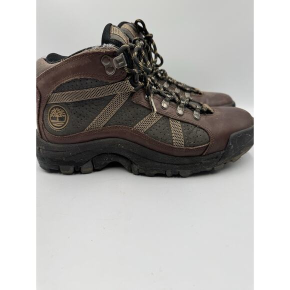 Timberland Active Comfort Technology Men’s Brown Hiking Trail Boots Size 10 - Picture 2 of 5